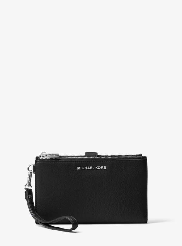 Damske Penazenky Michael Kors Adele Leather Smartphone Čierne - Doplnky Michael Kors Obchod | TZIVL-7958
